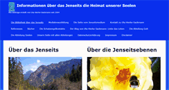 Desktop Screenshot of jenseitsbibliotheken.de