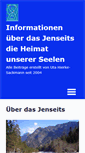 Mobile Screenshot of jenseitsbibliotheken.de